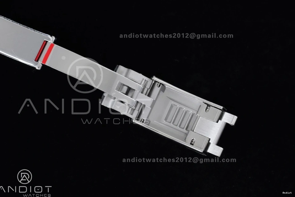 on Dial (Weighted) Oysterflex Silver VSF VS4131 Strap 1:1 Best Diamonds 126519 Daytona Edition Black V2 0306